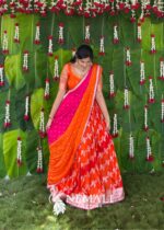 Munga Silk Lehenga – Handwoven Festive Ethnic Skirt Set