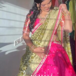 Paithani Silk Lehenga – Traditional Festive Ethnic Skirt Set