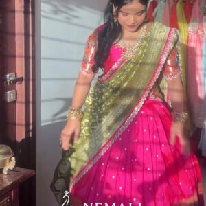 Paithani Silk Lehenga – Traditional Festive Ethnic Skirt Set