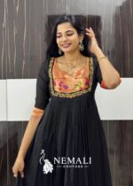 Paithani Tunic Frock – Traditional Festive Ethnic Dress
