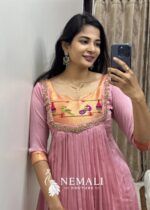 Paithani Tunic Frock – Traditional Festive Ethnic Dress