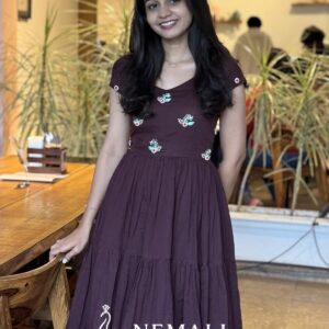 Brunch Wear Ethnic Frock – Casual Chic Everyday Dress
