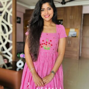 Madras Checks Cotton Frock – Casual Ethnic Everyday Dress