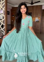 Madras Checks Vacation Frock – Lightweight Casual Ethnic Travel Dress