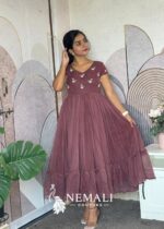 Kota Fabric Vacation Frock – Lightweight Breathable Casual Ethnic Dress