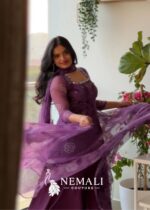 Mayuri Butter Soft Chiffon Frock – Lightweight Festive Ethnic Dress