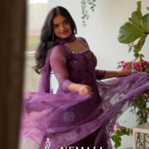 Mayuri Butter Soft Chiffon Frock – Lightweight Festive Ethnic Dress