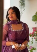 Mayuri Butter Soft Chiffon Frock – Lightweight Festive Ethnic Dress