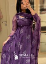 Mayuri Butter Soft Chiffon Frock – Lightweight Festive Ethnic Dress