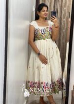 Kora Cotton Casual Wear Frock – Breathable Everyday Ethnic Dress
