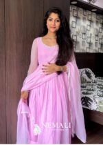 Kota Fabric Temple Wear Frock – Traditional Ethnic Dress