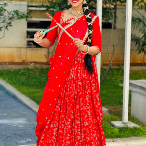 Dola Silk Lehenga – Lustrous Festive Ethnic Skirt Set