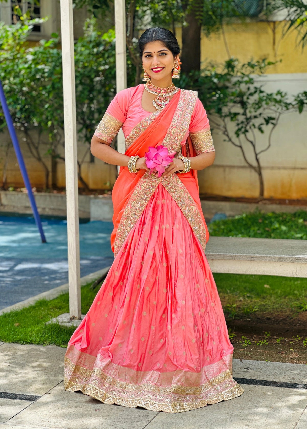 Munga Silk Lehenga – Handwoven Festive Ethnic Skirt Set Munga Silk Lehenga – Handwoven Festive Ethnic Skirt Set