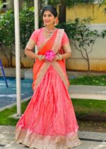 Munga Silk Lehenga – Handwoven Festive Ethnic Skirt Set