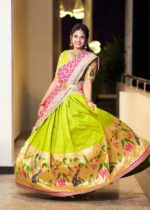 Paithani Silk Lehenga – Traditional Festive Ethnic Skirt Set